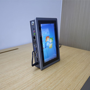7 pulgadas IPC todo en uno pantalla táctil Mesa Pc computadora instalación integrada USB VGA RS232/485 Ethernet GPIO Wi-Fi/4G 12V/24V DC - Product Image 3