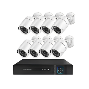 Waterproof Bullet AHD DVR 8 CCTV Kit Wired Phone Remote <strong>Control</strong> 1TB Digital Video Recorder 8ch Smart Home <strong>Security</strong> Camera <strong>System</strong> - Product Image 1