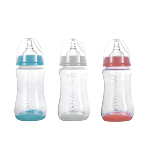 شعار مخصص رخيص زجاجة حليب للأطفال حديثي الولادة مضادة للمغص لتمريض الأطفال مع شعور بالراحة - Product Image 4