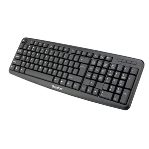 2024 nuevo diseño silencioso con cable 104 botones teclados ordenador USB Teclado estándar para PC