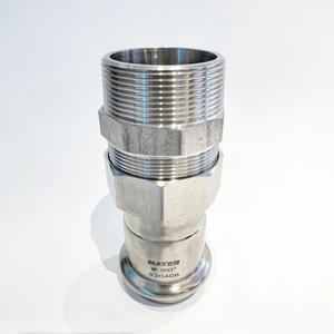 1/2 inch 304 thép không gỉ Đôi Báo Chí phù hợp với Công Đoàn, nữ NPT chủ đề, có thể tháo rời kết nối cho hệ thống ống nước hệ thống nước - Product Image 1