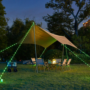 Luces de cuerda LED que funcionan con batería con Control remoto, tienda de campaña, cuerda de luz, tienda de campaña, luz para acampar al aire libre para acampar de noche - Product Image 3