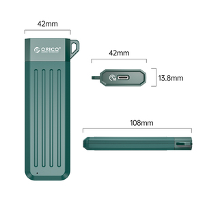 ORICO-USB3.1 Gen2 tip-c 10Gbps M.2 NVMe SSD muhafaza kutusu sabit disk kutusu - Product Image 2