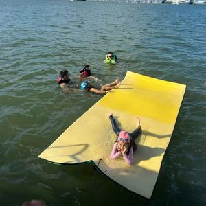 Anti-Slip Floating Water Cushion for Summer Beach Adventures, Foldable Floating <strong>Mat</strong> for Relaxation in Lakes and Pools - Product Image 6