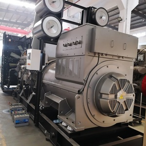 Mitsubishi 1600kw động cơ stamford Marathon leroysomer điện thống đốc 2000kva mở khung Máy phát điện diesel đặt 60Hz 230V - Product Image 4