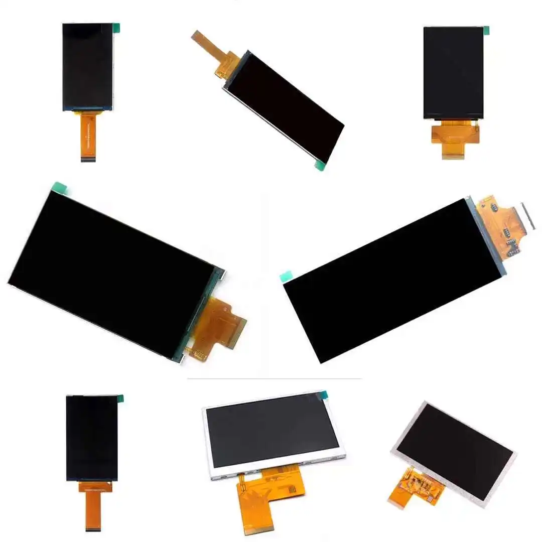 Pantalla LCD personalizada hecha en fábrica 1,54 "2,0" 2,4 "2,31" 3,0 "3,5" 4 "5" 6 "7" 10,1 "Módulo LCD IPS Pantalla táctil TFT capacitiva