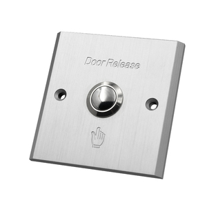 8mm Thick Aluminum Alloy Panel Access Control <strong>Exit</strong> <strong>Button</strong> Door Release <strong>Push</strong> <strong>Switch</strong>