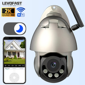 LEVOFAST Wifi Cámara para exteriores 1080P Seguimiento automático Detección de movimiento PTZ Cámara IP 2MP/4MP Soporte ICSEE APP 128GB Tarjeta de memoria - Product Image 5
