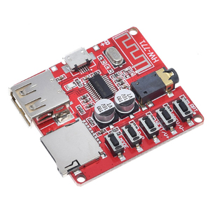 Mini decodificador de MP3 inalámbrico Bluetooth BLE 4,1 Módulo de circuito de placa decodificación sin pérdidas placa amplificadora de altavoz de coche