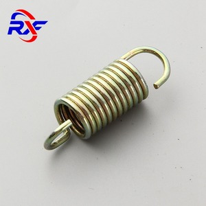Kunden spezifische Feder Stahl Elektro Nickel Metall Lang haken Edelstahl Konstante Kraft Zugfeder