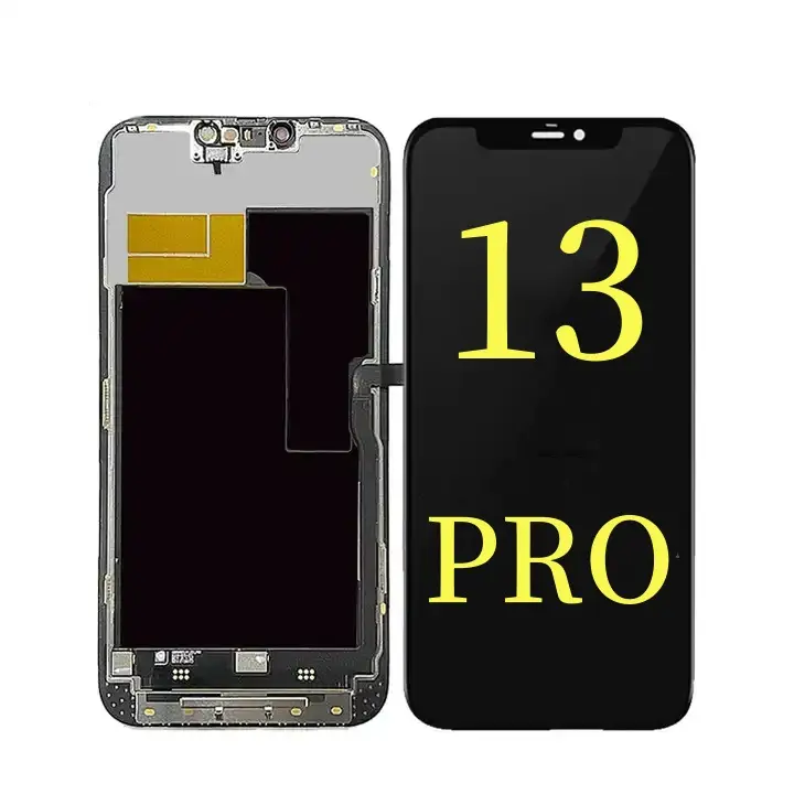Ensamblaje de pantalla de venta directa del fabricante para teléfono móvil LCD OLED integrado dentro y fuera al por mayor para iPhone 13 Pro