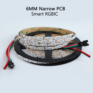 S/Z tipi 12V 60 84 Zigzag akıllı esnek LED piksel bant DC12V RGBIC Zigzag Lettersign dekor için LED şerit işık - Product Image 3