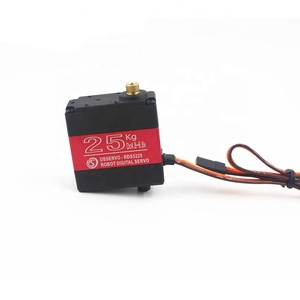 RDS3225 25kg Metall getriebe Digital Servo Arduino Robot Servo mit langer und kurzer gerader U-Halterung
