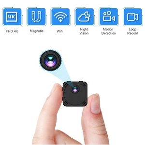 QZT Wireless Wifi Webcam Battery Powered 4k Hd Night Vision <strong>Camera</strong> Cell Phone Remote Monitor <strong>Camera</strong> - Product Image 2