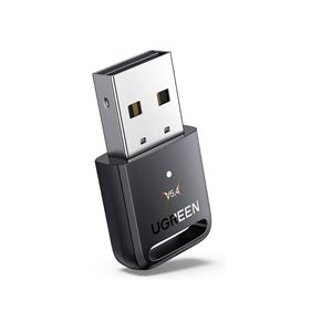 适用于PC的UGREEN USB蓝牙适配器5.4，适用于Windows 11/10/8.1的即插即用，适用于键盘的蓝牙接收器和发射器 - Product Image 1