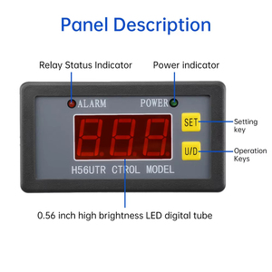 DC 12V 24V Delay Timer Relais Zyklus Timing Delay Relais Modul LED Display Cycle Timer Steuersc halter - Product Image 3