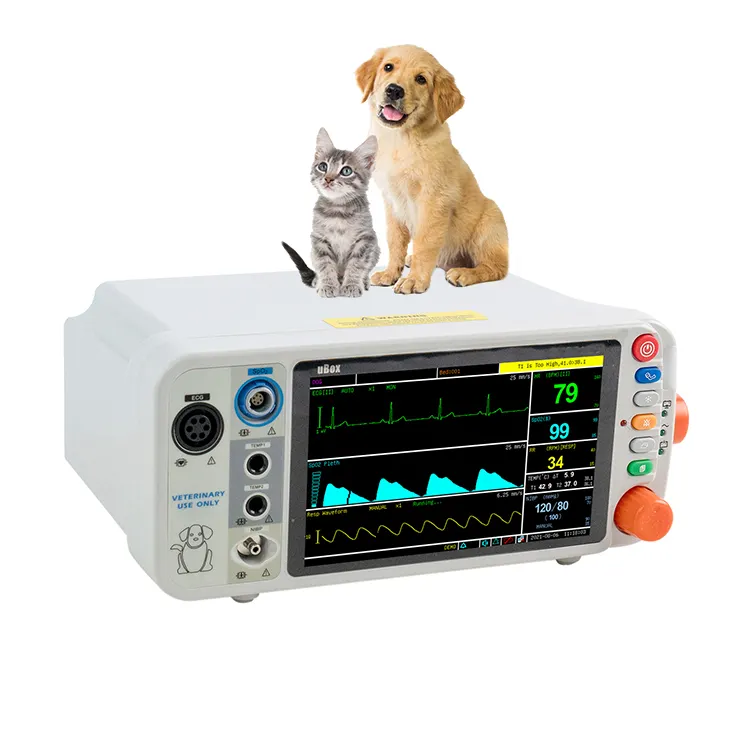 Vca2000v bệnh viện thiết bị y tế cho vật nuôi động vật bác sĩ thú y thiết bị y tế thú y dấu hiệu quan trọng màn hình