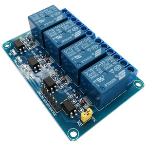 Modulo relè a 4 canali DC 12V 24V 5V modulo relè a basso livello attivato a doppio accoppiatore isolamento auto start autobloccante - Product Image 3
