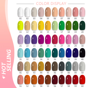 ชุดยาทาเล็บเจลยูวีแบบไม่มีกลิ่น6000สี - Product Image 5