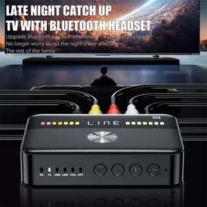 NFC BT 5.3音频接收器发射器数模转换器DAC低延迟无损RCA同轴光学音频适配器 - Product Image 4