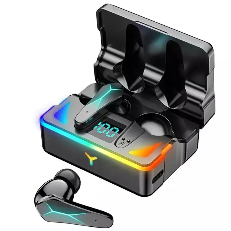 X7 Chơi Game Tai Nghe TWS 5.1 LED Hiển Thị Stereo Điều Khiển Cảm Ứng Tai Nghe Không Dây Không Thấm Nước Thể Thao Earbuds Cho Điện Thoại Di Động