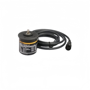 OMRON E6CP-AG5C-C 256P/R Absolute <strong>Encoder</strong> IP50 50mm 12-24VDC Gray Output for PLC &amp; H8PS - Product Image 1