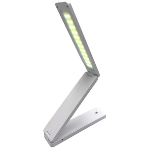 Toptan çocuk çalışma şarj edilebilir katlanır dokunmatik LED masa lambası ile dijital saat çocuk s göz lambası çocuk masa lambası - Product Image 4
