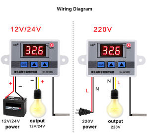 Controlador de temperatura digital para microordenador, interruptor de control de temperatura, pantalla digital - Product Image 6