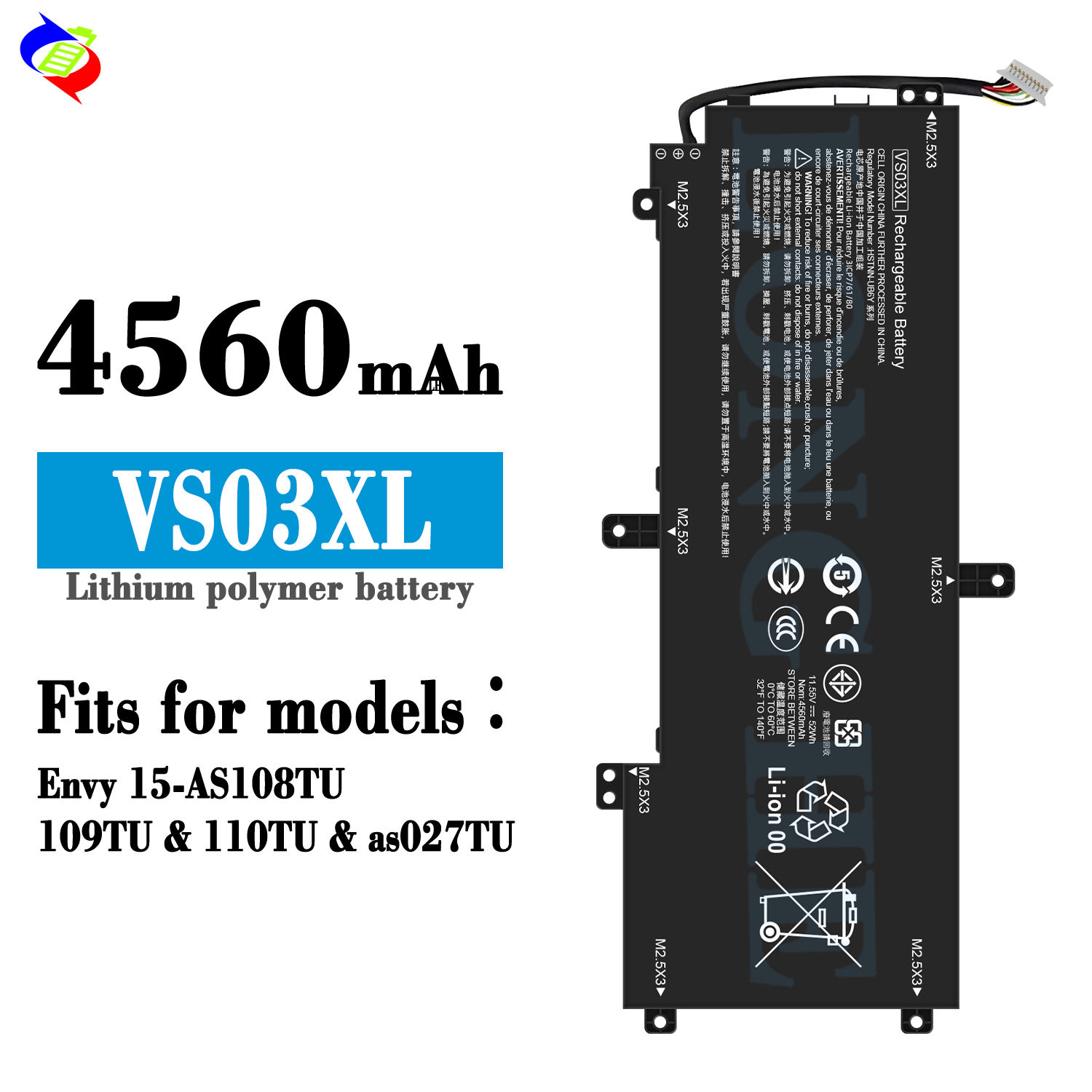 Envy 15-AS108TU 109TU 110TU as027TU