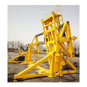 Factory Sale Top <strong>Double</strong> Lane 90 Degree Flip 20FT Container Tilter Container Tilting for <strong>Loading</strong> and Unloading Materials - Product Image 1