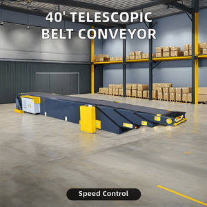 Electrically High Quality 40' Container Telescopic Belt Conveyor for <strong>Loading</strong> <strong>Unloading</strong> Application - Product Image 5