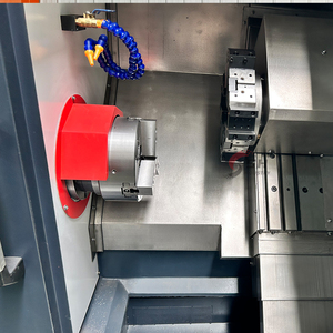 Torno CNC de cama sesgada de alta precisión TCK6350 Torno automático de metal universal Máquinas herramientas personalizadas - Product Image 6