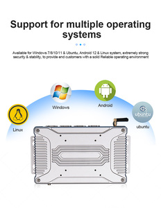 Industrial Mini Pc With 2 Ethernet Rj45 Fanless Itx I5 6200U I7 6500U Computer Desktop 2 Lan 6 <strong>Usb</strong> Rs232 Rs485 <strong>Gpio</strong> - Product Image 5