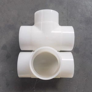 PVDF เชื่อมชน1/2 "ถึง2" ทีออฟ DN15 DN50 PN16เสื้อเชื่อมชน PVDF คุณภาพสูงจากจีนพร้อมส่ง - Product Image 5