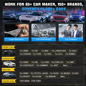 InPlus IP819TP para herramientas de diagnóstico de coches, escáner de programación TPMS y programador clave de codificación ECU con más de 31 servicios CANFD