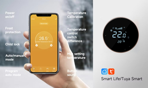 Comfurter 0-10 В EC контроллер температуры RS485 Modbus контроллер температуры беспроводной HVAC автоохлаждения программируемый умный термостат - Product Image 3