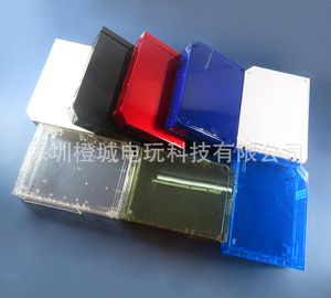 Nintendo Wii konsolu için marka temizle kabuk Wii konut Case için yedek dış kabuk muhafaza - Product Image 1
