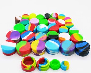 现货批发2毫升3毫升7毫升10毫升多色高品质不粘硅橡胶容器5毫升硅胶罐 - Product Image 3