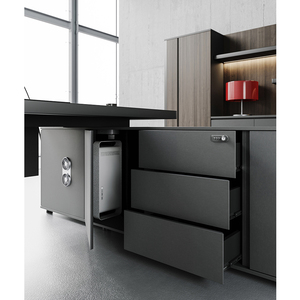 <strong>Durable</strong> Modern <strong>Executive</strong> <strong>Computer</strong> Desk Big Size Office Table with Modular Design Made of MFC - Product Image 6