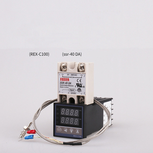 REX-C100 Thermostat <strong>Temperature</strong> Sensing Line 40DA Solid State Relay <strong>SSR</strong> Intelligent <strong>Temperature</strong> <strong>Controller</strong>