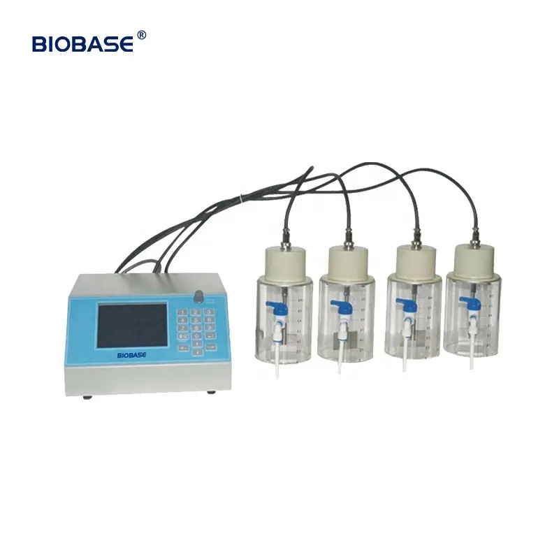 Biyobaz kavanoz test cihazı otomatik ajan dozajlama ve laboratuvar hastane için LCD ekran kavanoz test cihazı 12 grup BJT-4 ile kaldırma