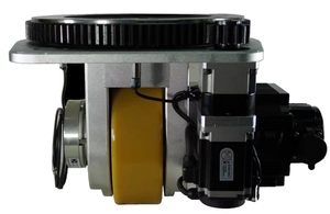 AGV 200mm PU Drive Wheel e Volante 800KG Capacidade de Carga para Robô Transporte Material <span class=keywords><strong>Handling</strong></span> Equipment Parts