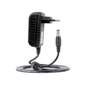 Adaptador de fuente de alimentación de 2 pines, enchufe de pared europeo 2A, entrada adaptable, 100-240V, salida de 12 voltios 2 Amp, CA de 12 V Dc