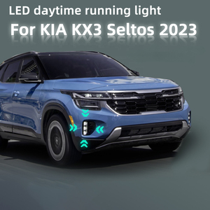 <strong>LED</strong> Daytime Running Front Bumper Fog Light DRL Driving Light for Kia KX3 Seltos 2023 <strong>U</strong>.<strong>S</strong>.version Wholesale Car Parts - Product Image 2