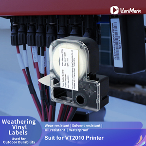 Varimark VT2010 Label Machine High Temperature <strong>Fixed</strong> <strong>Assets</strong> Mechanical Equipment Control Button Warning Weathering Vinyl Label - Product Image 5