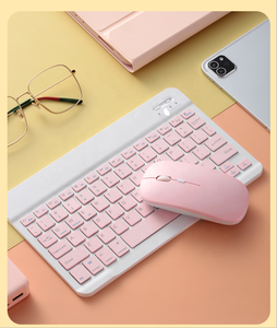Lindo Mini inalámbrico Bluetooth teclado y ratón conjunto teléfono tableta ordenador carga teclado ratón Combo - Product Image 6