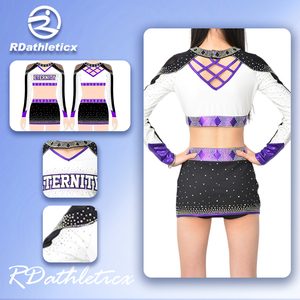 Custom for Girls Free Design Your Own Fancy Hot <strong>Cheap</strong> Majorette Dance Outfit Uniforms Cheerleading Uniforms - Product Image 6