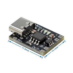 Lithium battery <strong>charging</strong> board 1A 4.2V 4.35V 5V charger module Type-C interface with protection board - Product Image 2