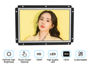 High Brightness 10 10.1 12 Inch Open Frame <strong>TFT</strong> <strong>LCD</strong> TV <strong>Monitor</strong> <strong>With</strong> VGA <strong>Input</strong>