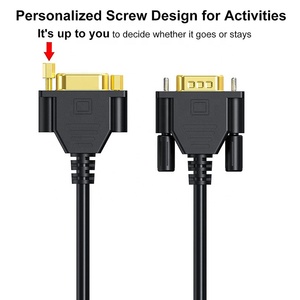 Cable de extensión OEM PVC VGA 1080P 15 pines VGA macho a VGA hembra Cable adaptador de vídeo para ordenador portátil Monitor Led LCD TV - Product Image 2